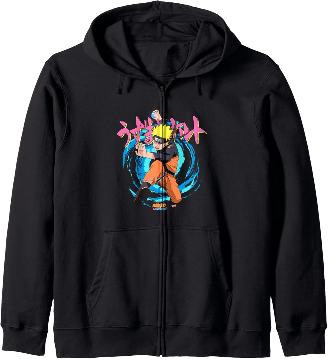 Naruto Shippuden Rasengan Wirbelt Kapuzenjacke
