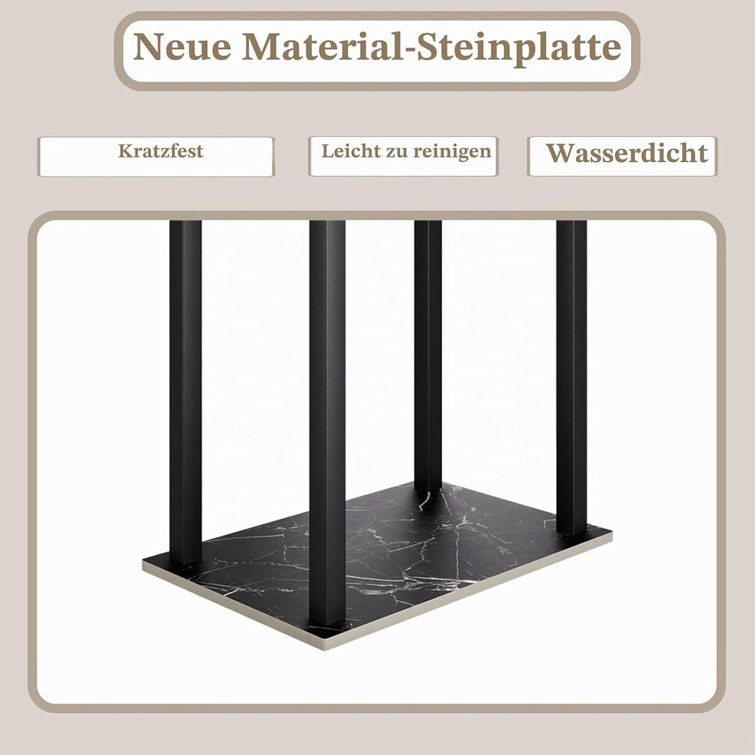 Yawinhe Handtuchständer Freistehend mit 2 Handtuchstangen, Handtuchhalter Stehend, Handtuchleiter fü