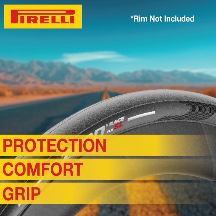 Pirelli P7 Sport 26-622 (700x26c) Road Bike Tire - All-Round Performance - Durable Everyday Tire Sch