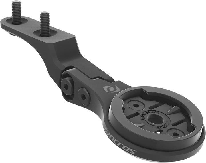 Syncros Front Mount iC Aero Computer Halterung für Garmin/Wahoo schwarz: Grösse: L