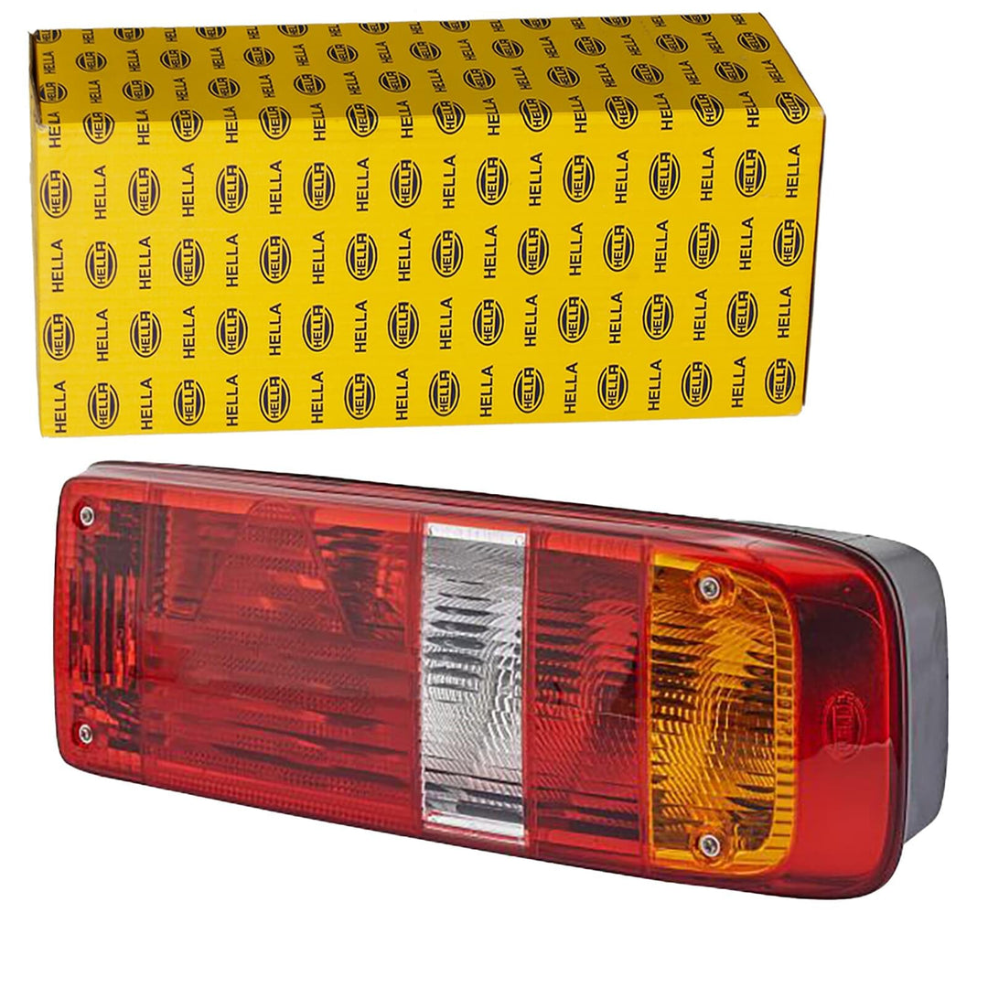 HELLA - Heckleuchte - EasyConn I - Glühlampe - 24V - Anbau/geschraubt - Lichtscheibenfarbe: mehrfarb