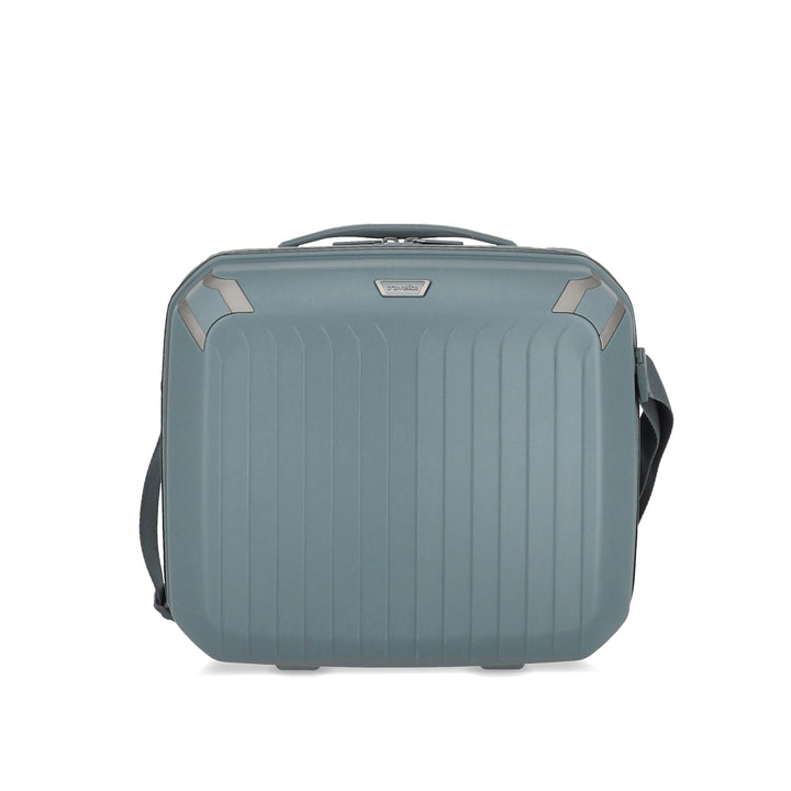 travelite Handgepäck Kosmetikkoffer Hartschale mit recyceltem Innenfutter, Gepäck Serie ELVAA: Styli