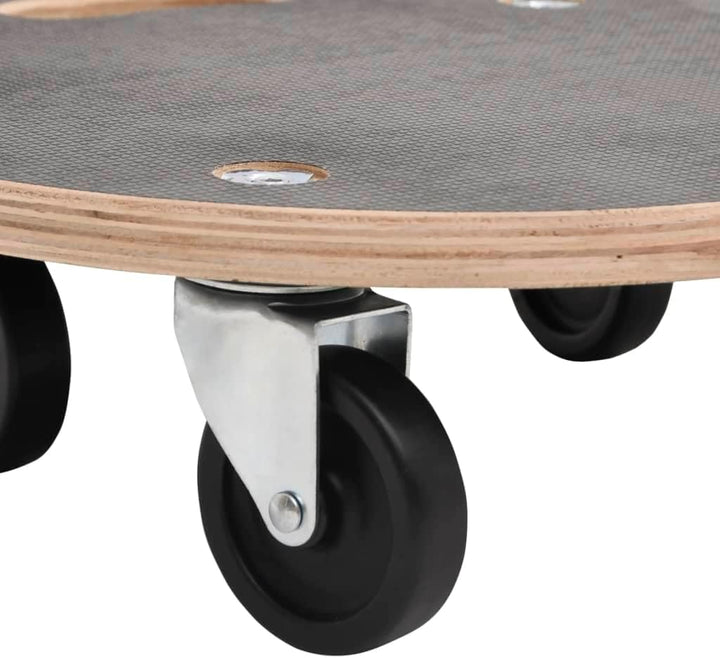 vidaXL Rollbretter 2 STK., Transportroller mit Anti Rutsch Oberfläche, Transporthilfe für Umzug Möbe