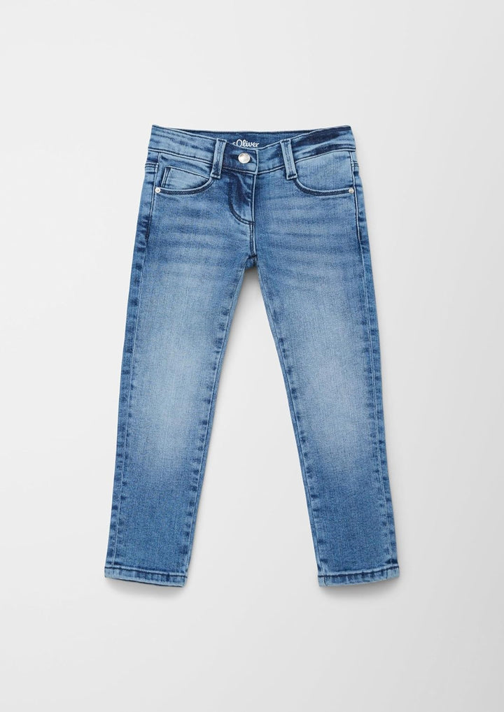 s.Oliver Jeans Kathy/Regular Fit/Mid Rise/Slim Leg 92 55z6_himmelblau, 92 55z6_himmelblau