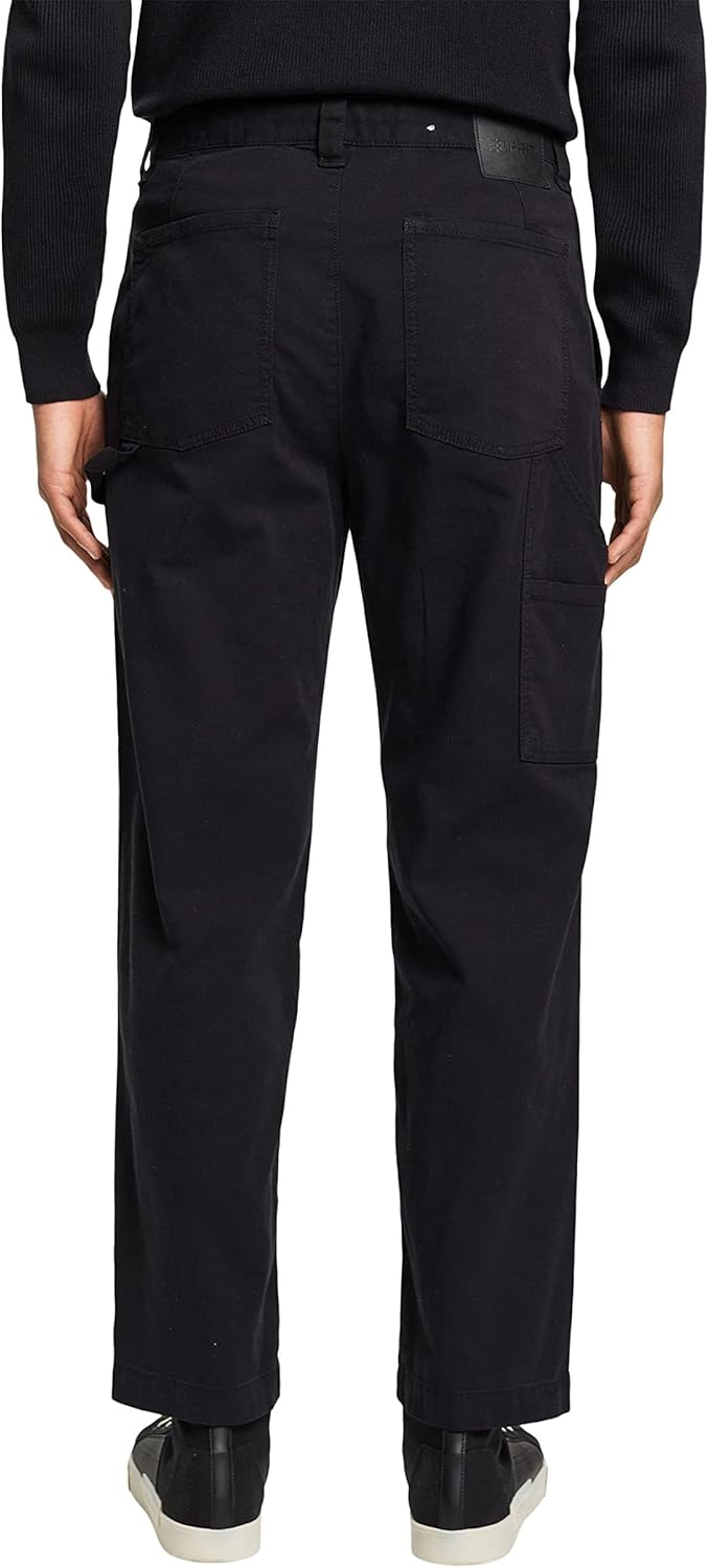 ESPRIT Herren Hose 991ee2b306 28W / 30L 001/Black, 28W / 30L 001/Black