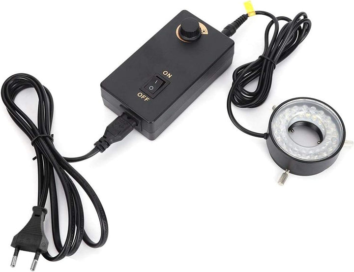 LED Mikroskop Ringlicht, Fydun Mikroskop Kamera Lampe LED Helligkeit Einstellbare Lichtquelle Beleuc