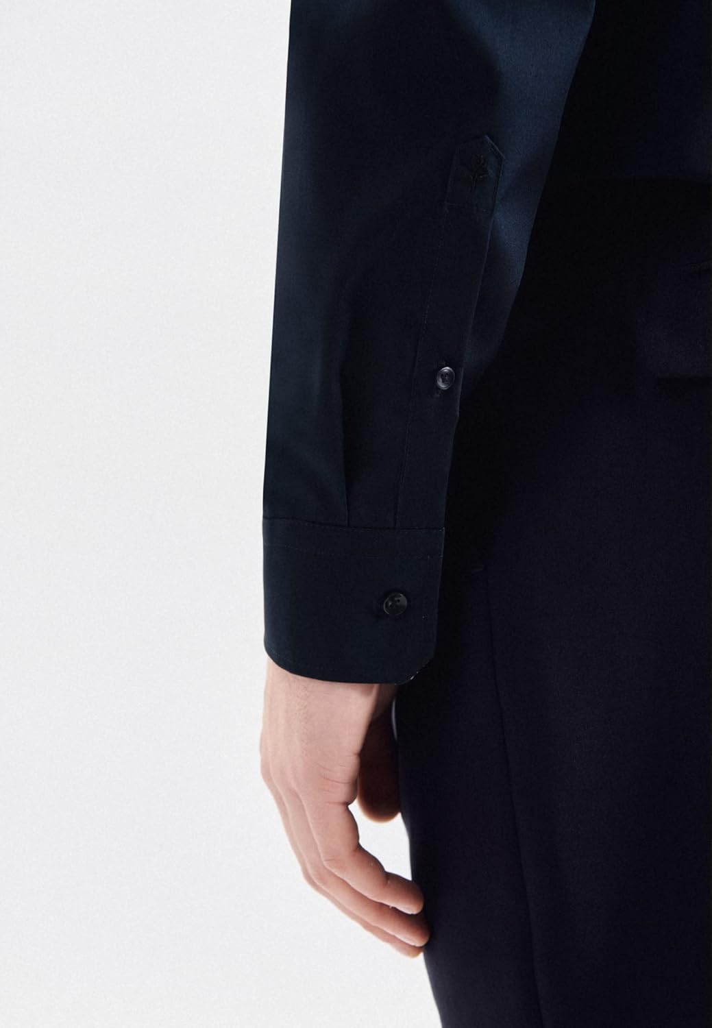 Seidensticker Herren Business-Hemd - Regular Fit - Bügelfrei- Kent-Kragen - Langarm - 100% Baumwolle