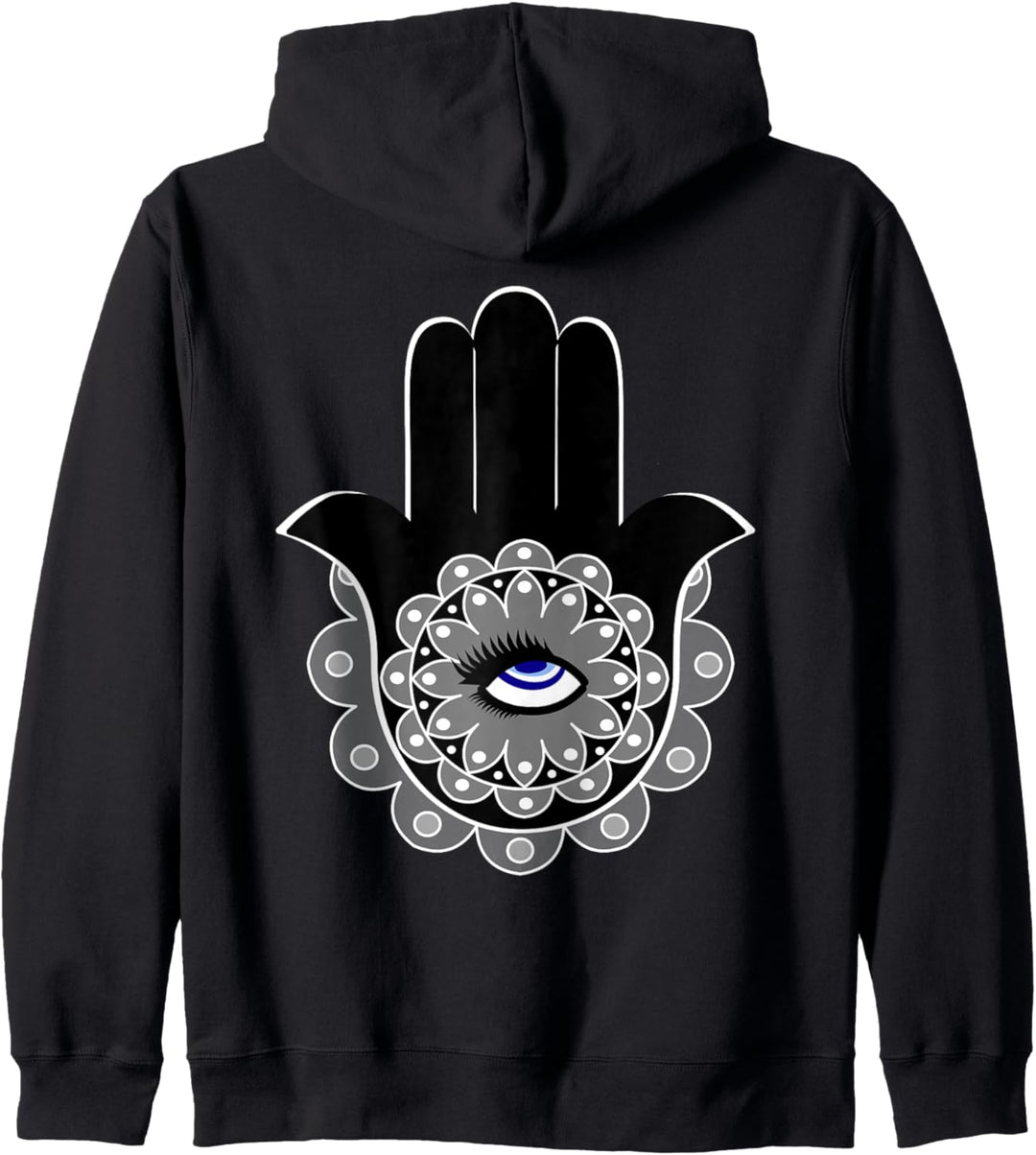 Böser Blick Hamsa Kapuzenjacke