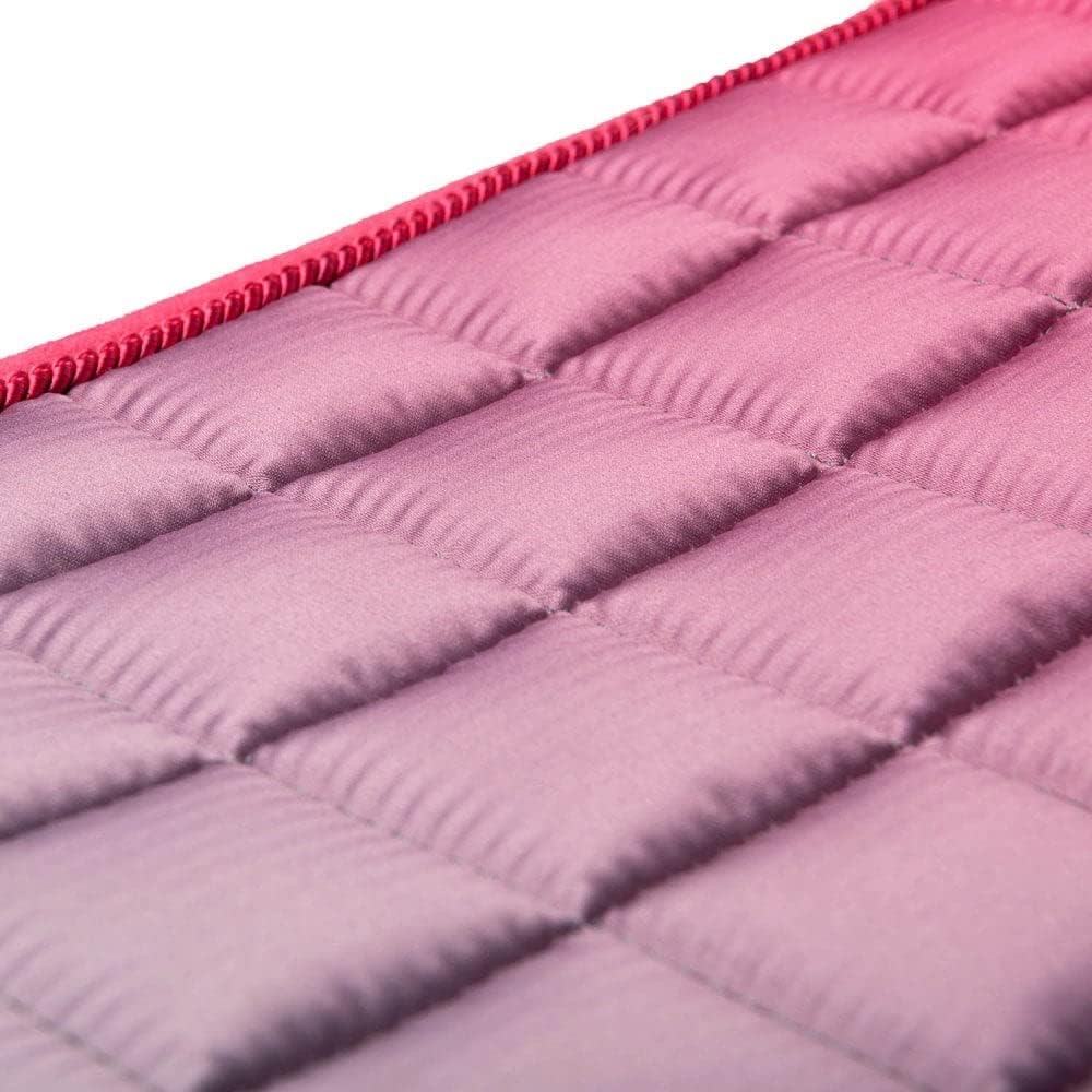 LeMieux Prosport Suede Dressage Square Dressurschabracke L Wassermelonen-Spektrum, quadratisch, L Wa