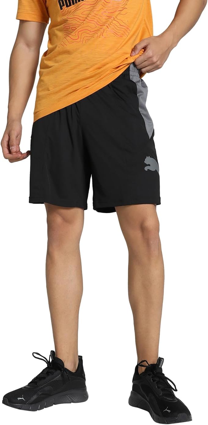 PUMA Herren Gestrickte Shorts S Puma Black, S Puma Black