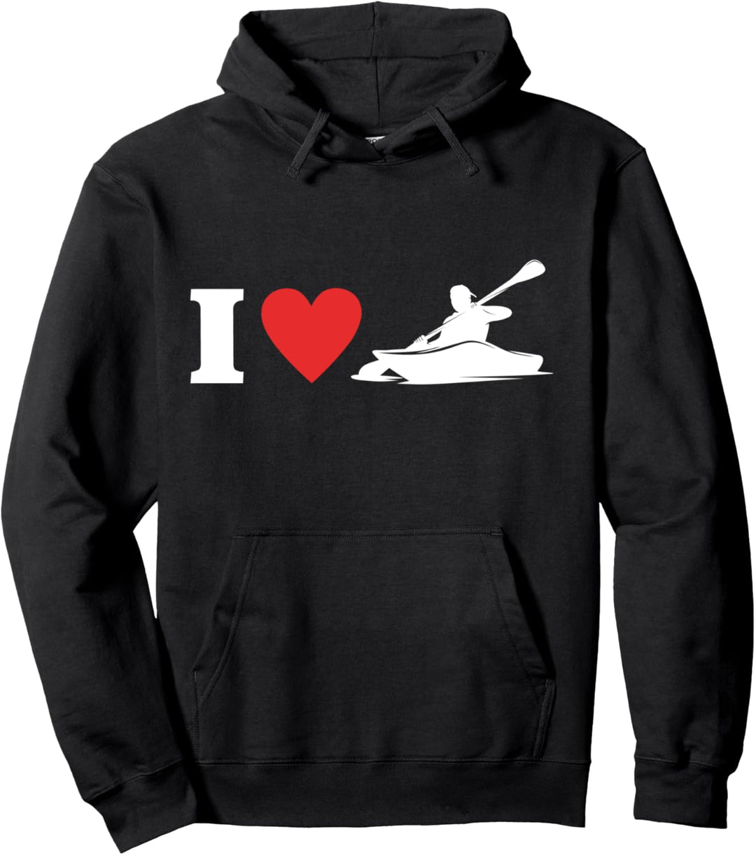 Kayaking Kajak Sprüche Kanusport Paddeln Wassersport Pullover Hoodie