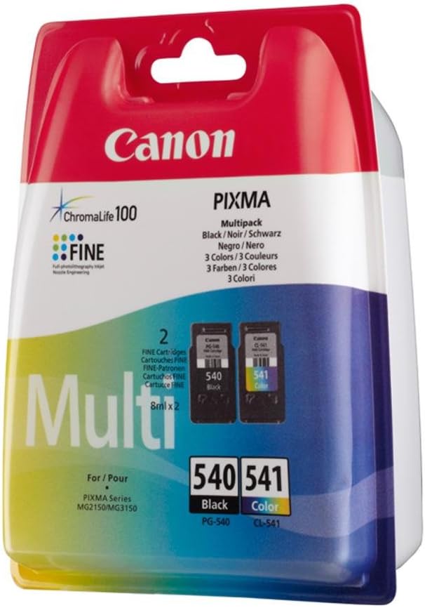 INK CARTRIDGE MULTI BK/CL/PG-540/ CL-541 5225B007 CANON One Size Black + Colour, One Size Black + Co