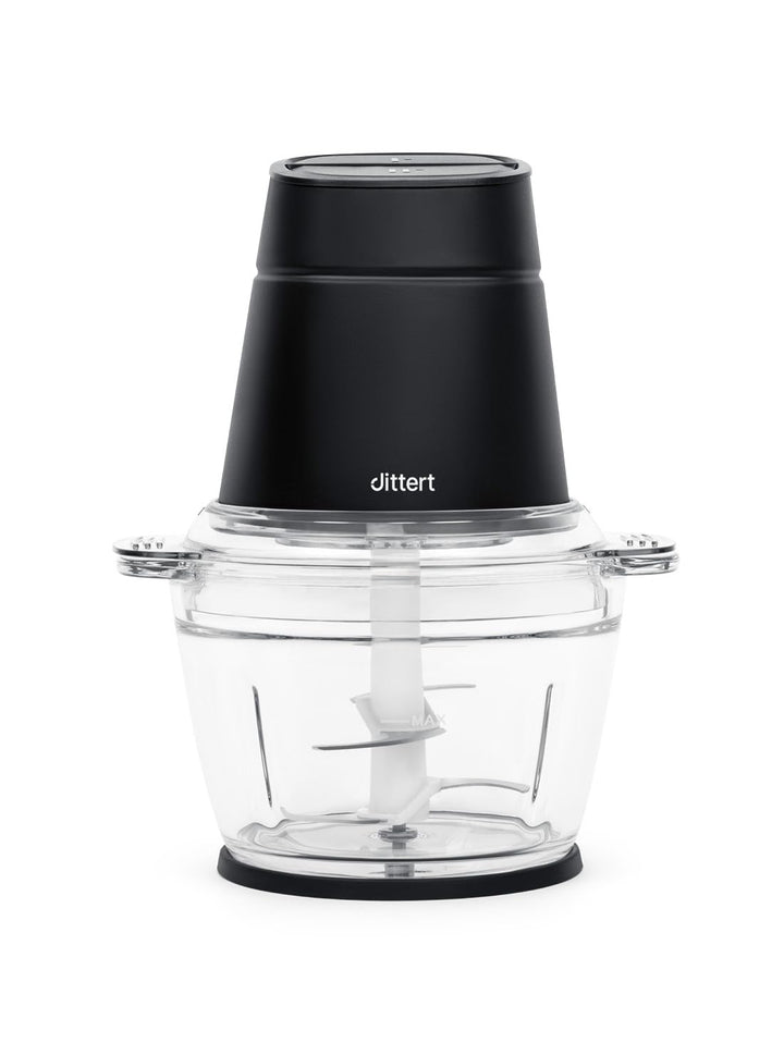 Multi Zerkleinerer 500W – 1L Glasbehälter, 4-fach Edelstahlklinge, 2 Stufen, spülmaschinengeeignet,