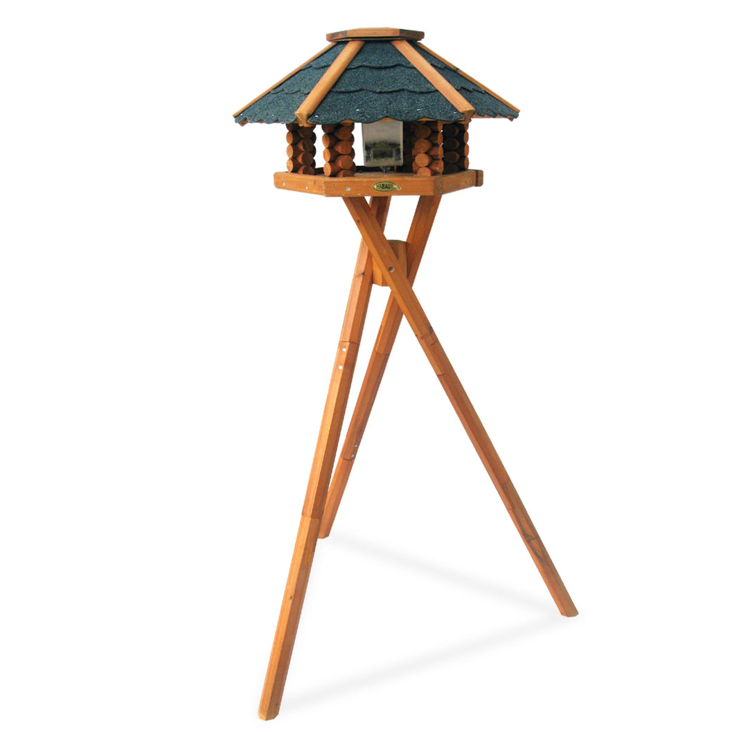 HABAU Vogelhaus "Schweden" mit Silo und Ständer