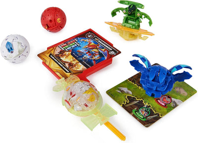 Bakugan 3.0 Battle Pack mit 5 Bällen (2 Special Attack Bruiser und Diamond Dragonoid und drei Core B