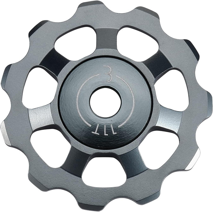 BBB Cycling Aluboys Bdp-21 Schaltrollen, Grau, 11 Zähne EU