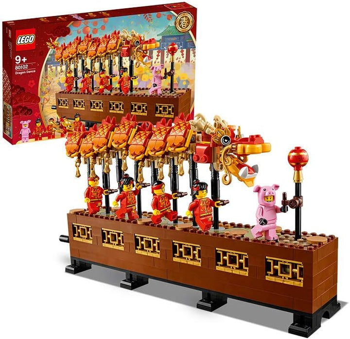 LEGO Drachentanz - Spiele den Drachentanz Steinen nach – für Spielspass und als Ausstellungsstück.