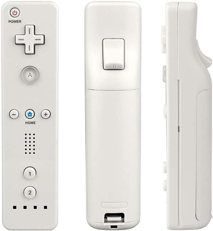 Atopoo Wii Fernbedienung, Ersatz Fernbedienung Game Controller mit Silikonhülle und Handgelenkschlau