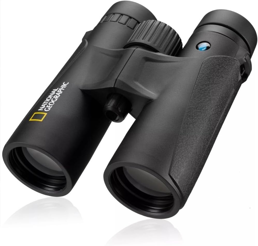 National Geographic Fernglas 10x42 Algonquin – 10x Vergrösserung, 42 mm Objektive, wasserdicht, 100
