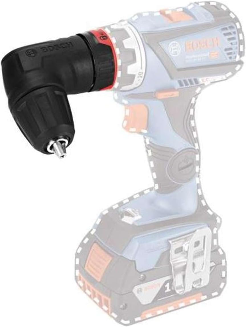 Bosch Professional FlexiClick Winkelaufsatz GWA FC2 (kompatibel mit GSR 14.4 V-FC2 und GSR 18 V-FC2)