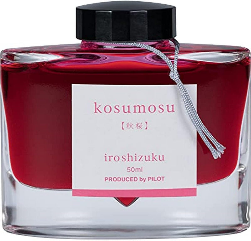 PILOT Iroshizuku 69220 Füllfederhalter-Tinte, Kosumosu, Cosmos Flower (Pink), 50 ml Flasche, Pink