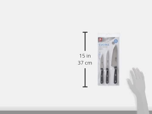 Richardson Sheffield Cucina Starter-Messer-Set, 3-teilig, Silber Messerset | 3-teilig, Messerset | 3