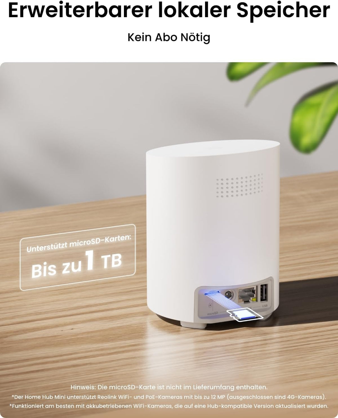 Reolink 2K Überwachungskamera Aussen Set WLAN mit Solar-/Akkubetrieb, 360° Schwenkbare, KI-Erkennung