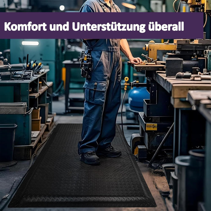 bimiti Anti Ermüdungsmatte für Steharbeitsplätze, Ergonomische Arbeitsplatzmatte für gesundes, 60 x