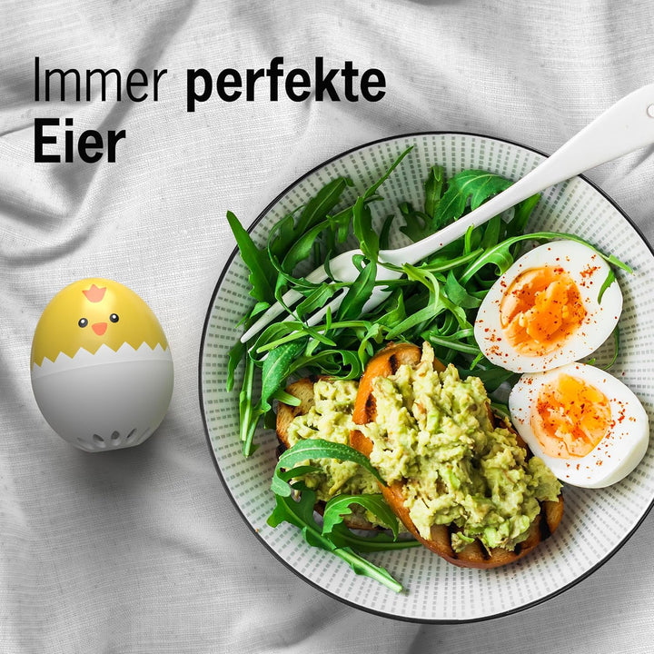 Seehund PiepEi - Singende Eieruhr zum Mitkochen - Eierkocher für 3 Härtegrade - Robbe Seehund Mariti