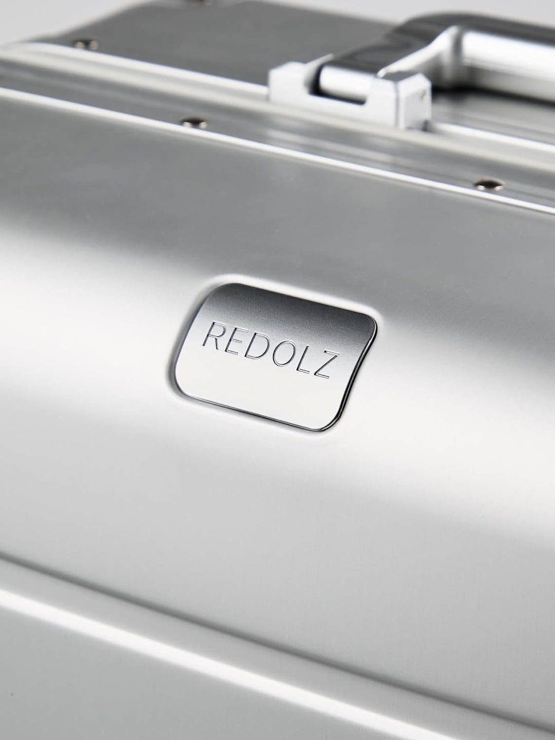 REDOLZ Pro Aluminium Koffer Set 2-teilig Handgepäck 55 cm + XL Reisekoffer 77 cm | Cabin & Check-In