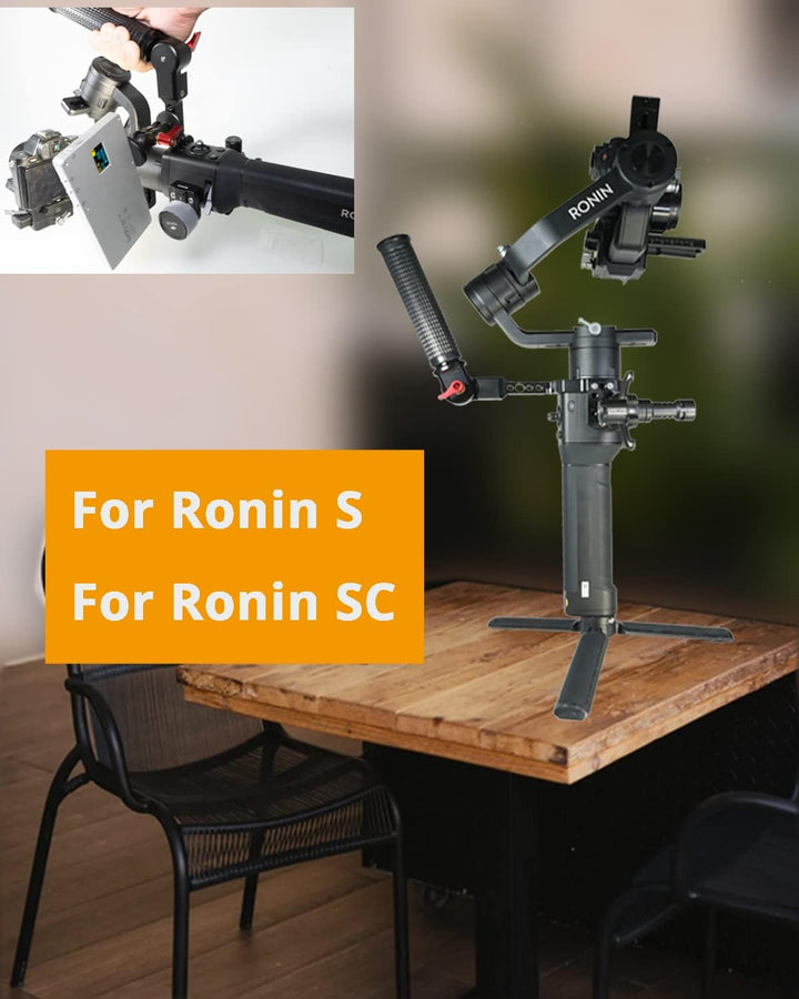 HAFOKO Ronin S Ronin SC Gimbal Griff Handlicher Sling Griff Handle Mount with 1/4 Kalter Schuh für D