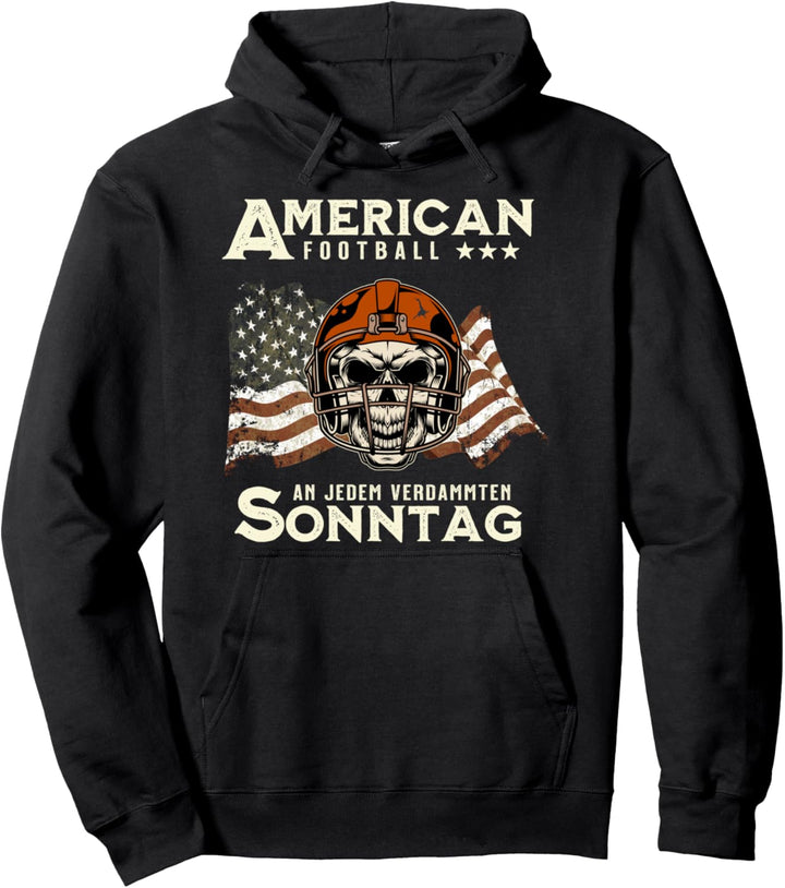 An jedem Verdammten Sonntag v46 Herren American Football Pullover Hoodie