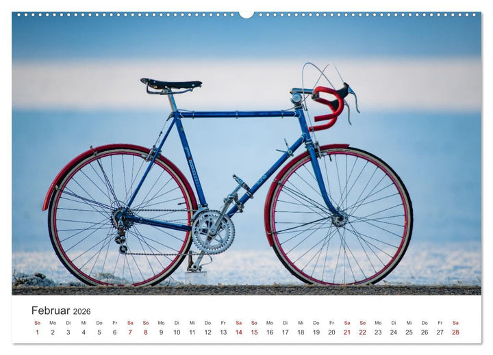 Stahlrenner - Rennrad-Klassiker aus Europa (hochwertiger Premium Wandkalender 2026 DIN A2 quer), Kun