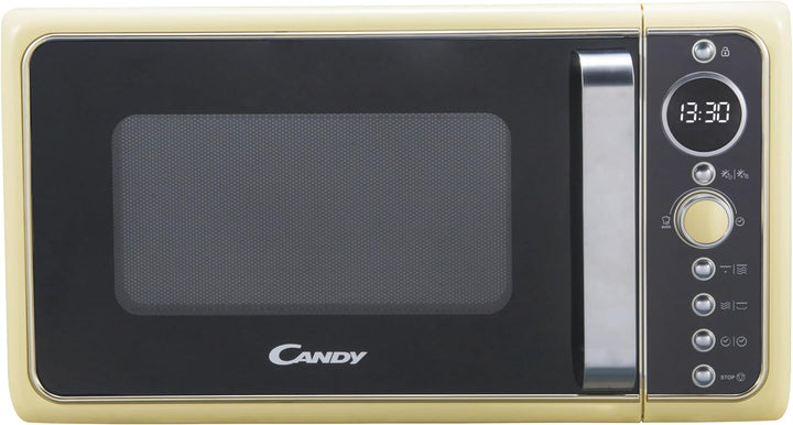 Candy DIVO G25CC Mikrowelle, Aluminium, 25 liters, Creme Creme 25 lt, Creme 25 lt