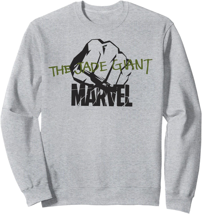 Marvel Avengers Hulk The Jade Giant Logo Sweatshirt