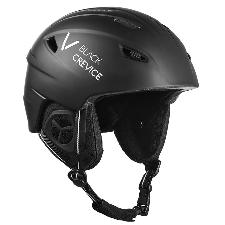 Black Crevice Skihelm Streif I Stossfester Skihelm in sportlichem Design I Skihelm Herren &amp; Damen I