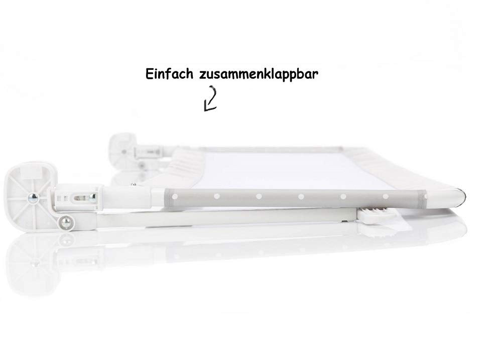 Set Fillikid Bettschutzgitter mit Stoffwindel von Kinderhaus Blaubär | 135x50cm | Rausfallschutz für