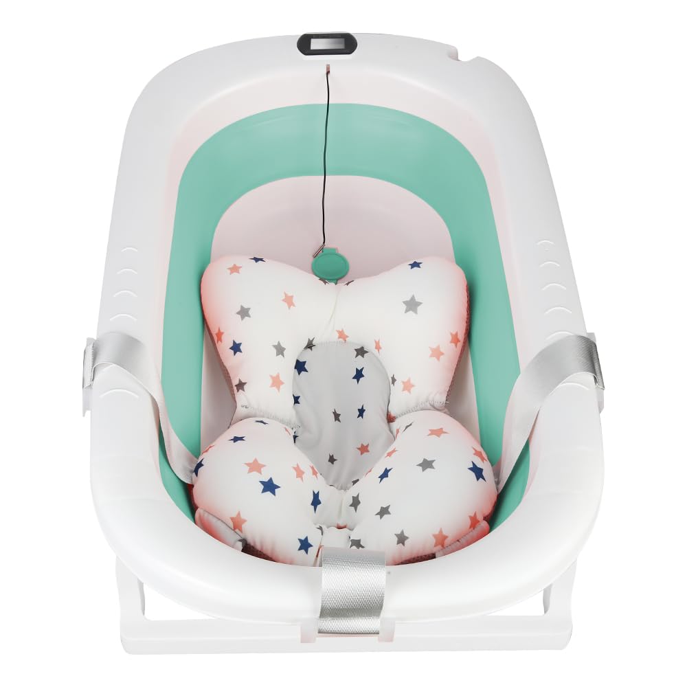 Faltbare Babywanne, Babybadewanne Babywanne Reisedusche Badebecken Duschwanne für Neugeborene &amp; Klei