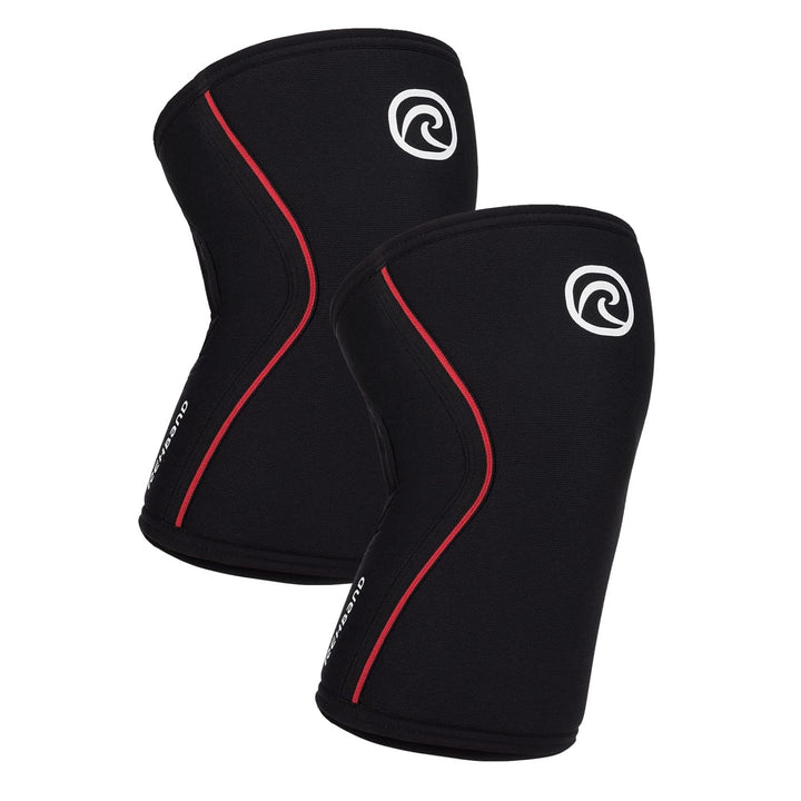 Rehband Kniebandage für Kraftsport & Fitness - Kniebandage 7mm Neopren, flexibel & rutschfest, Knee