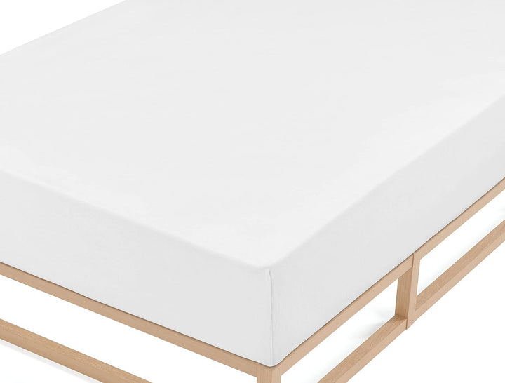 biberna Sleep & Protect 0808421 Spannbetttuch Stretch-Molton (max. Matratzenhöhe 22cm), hohe Feuchti