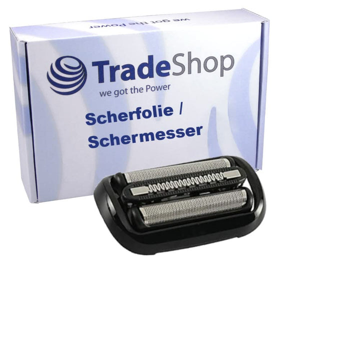 Trade-Shop Scherkopf (Scherfolie + Schermesser) kompatibel mit Braun Series 6 60-B7500cc 60-B1200s 6