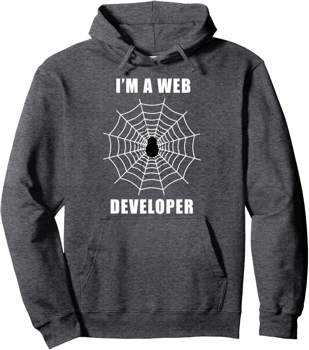 Funny Halloween Spinnennetz für Webdesigner Pullover Hoodie