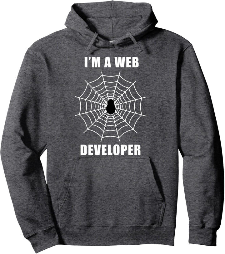 Funny Halloween Spinnennetz für Webdesigner Pullover Hoodie