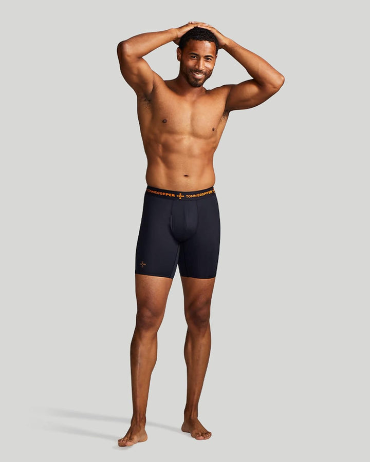 Tommie Kupfer Herren Compression Short mit Fly S Schwarz, S Schwarz