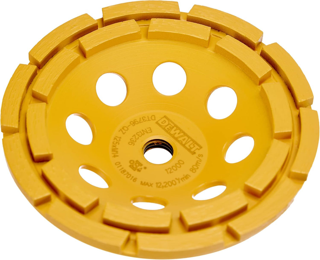 Dewalt Diamant-Topfscheibe Extreme DT3796 (für Steinzeug, 125mm Durchmesser, M14 Aufnahme, Scheibent