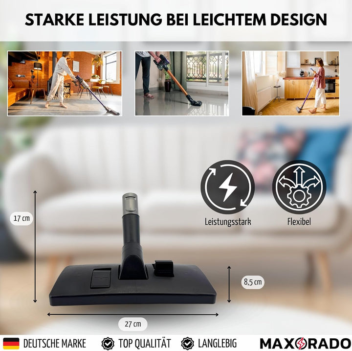 Kombidüse umschaltbar Staubsaugerbürste Boden Düse für Staubsauger kompatibel mit Dyson V6 DC58 DC59