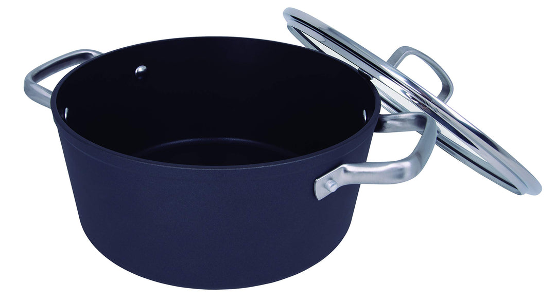 Arcos Serie Samoa | Antihaft-Kasserolle 20 cm und 2,6 L | Geschmiedetes Aluminium | Geeignet für jed