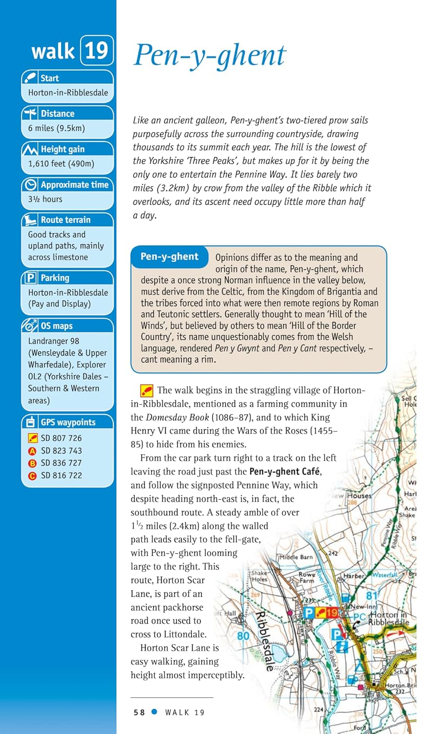 Yorkshire Dales (Pathfinder Guides), Taschenbuch