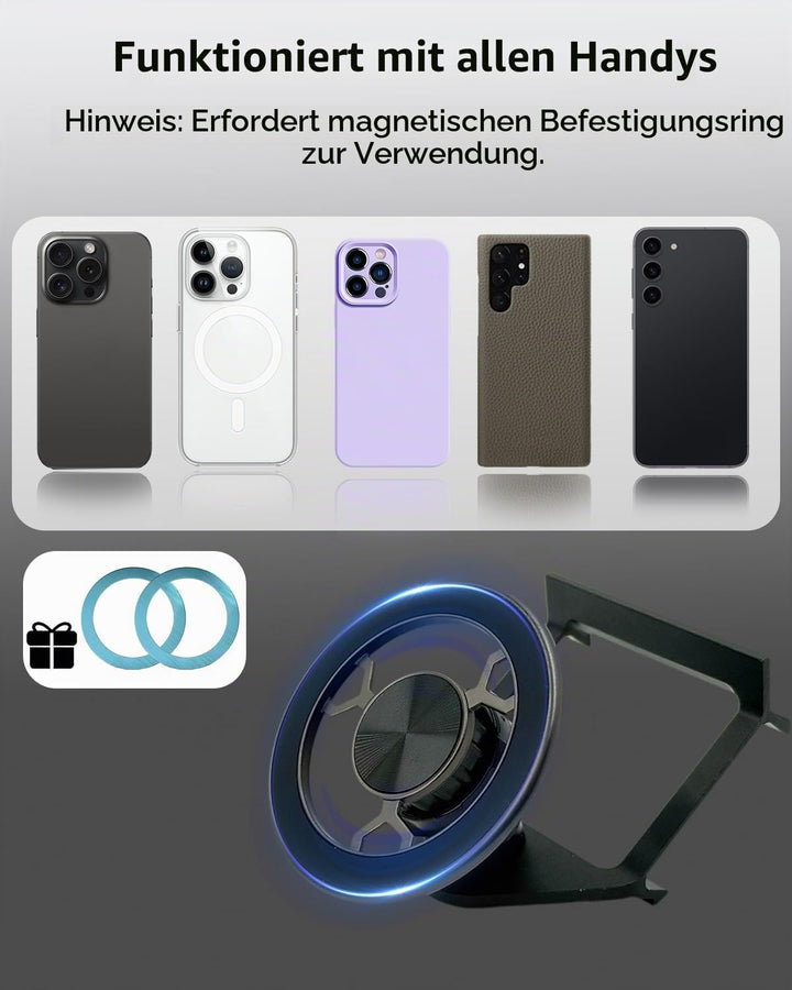 Handyhalterung Auto für Audi A4 B9 A5 F5 2017-2024 mit N52 Starker Magnet 360 Grad einstellbares für