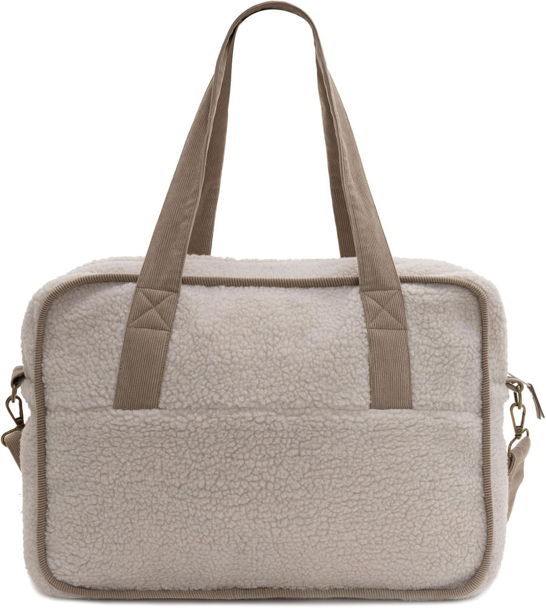 Jollein Wickeltasche - Teddy Noé - 100% Polyester - Kinderwagentasche - Babytasche Multifunktional
